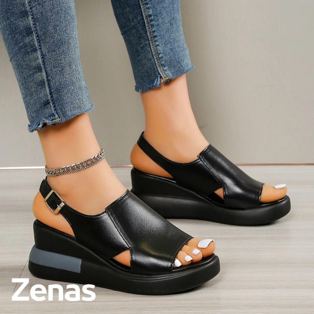 Sandalo in Pelle Ortopedico Comfort Zenas