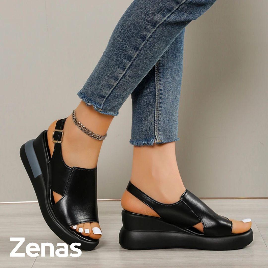 Sandalo in Pelle Ortopedico Comfort Zenas