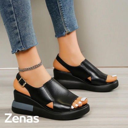 Sandalo in Pelle Ortopedico Comfort Zenas