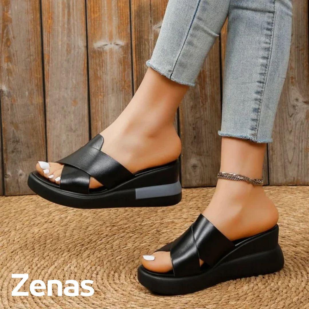 Sandalo in Pelle Ortopedico Comfort Zenas