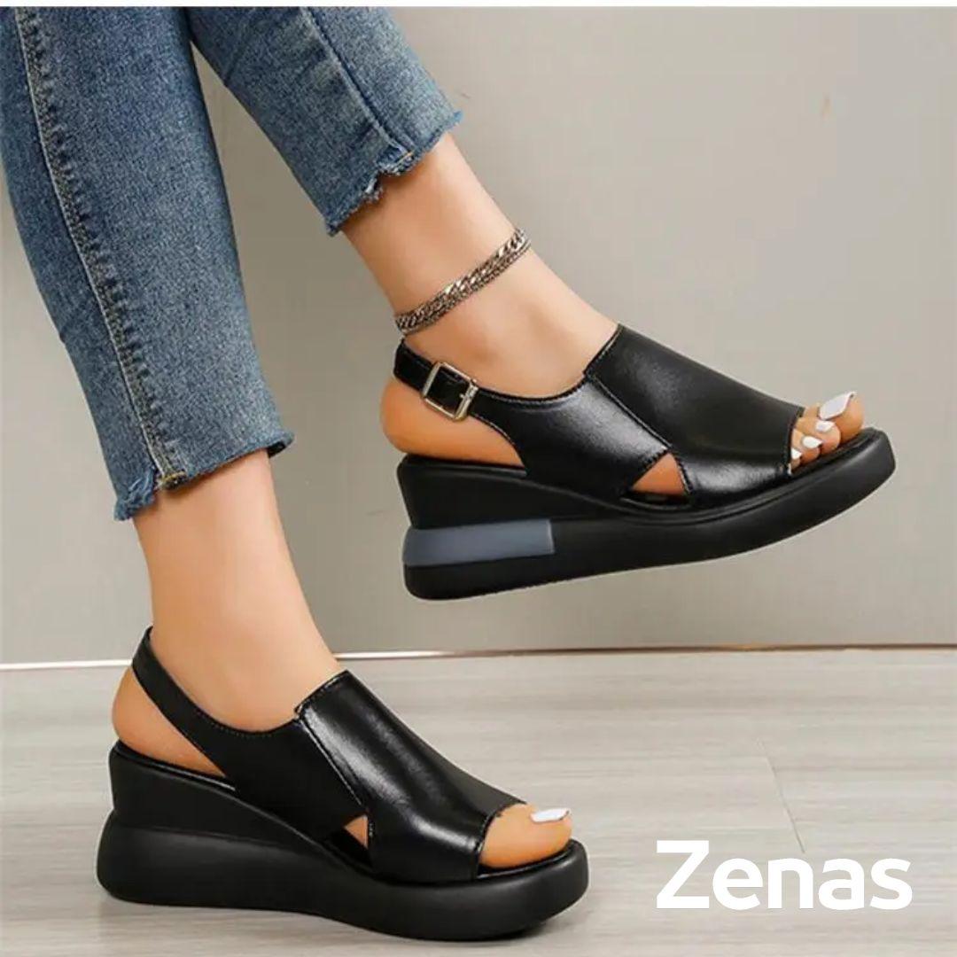 Sandalo in Pelle Ortopedico Comfort Zenas