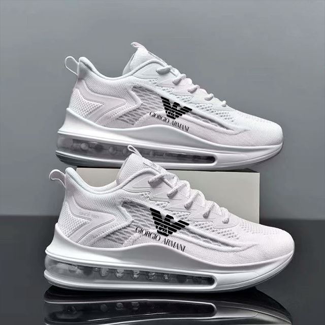 Sneakers Armani Air in titanio - Edizione limitata