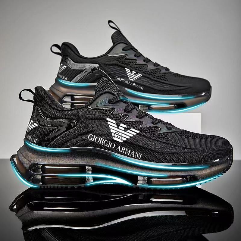 Sneakers Armani Air in titanio - Edizione limitata