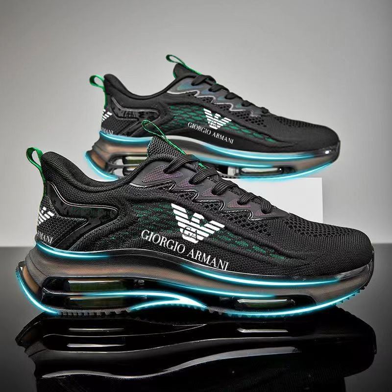 Sneakers Armani Air in titanio - Edizione limitata